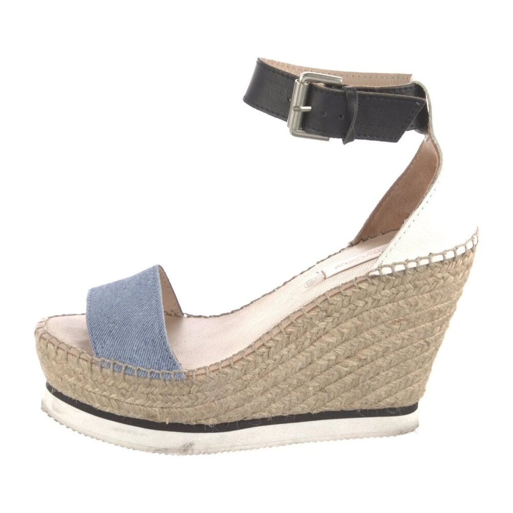 See By Chlo Glyn Canvas Espadrille Sandals